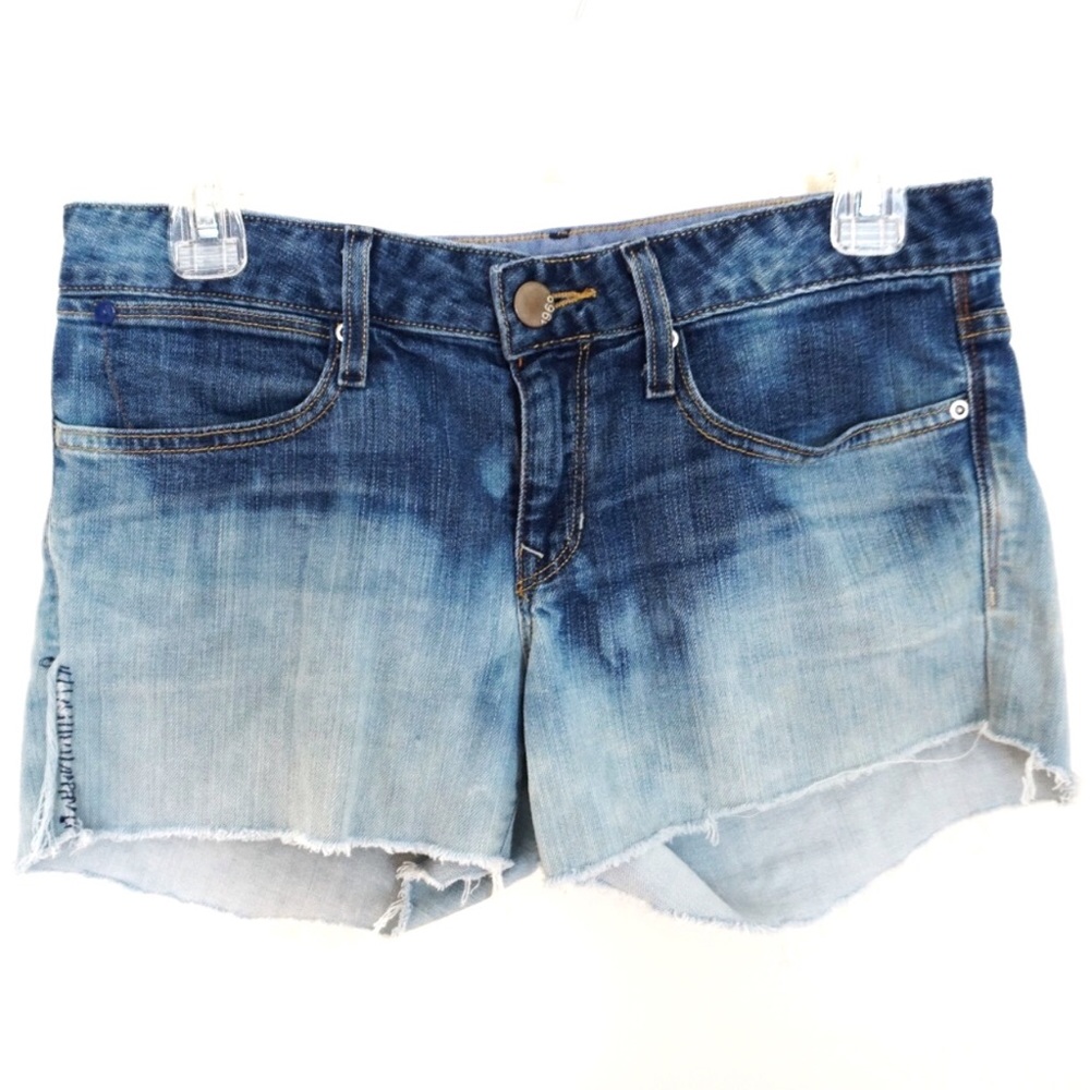 Handmade Dip Dyed Bleached Cutoff Shorts | 28/6